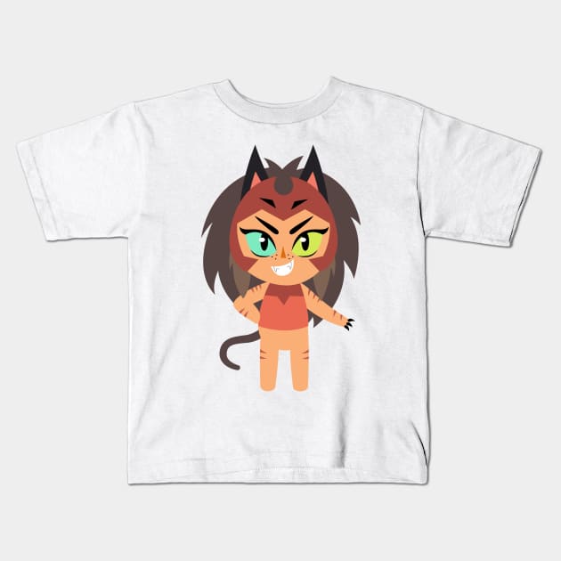 Catra Crossing Kids T-Shirt by CloudyGlow